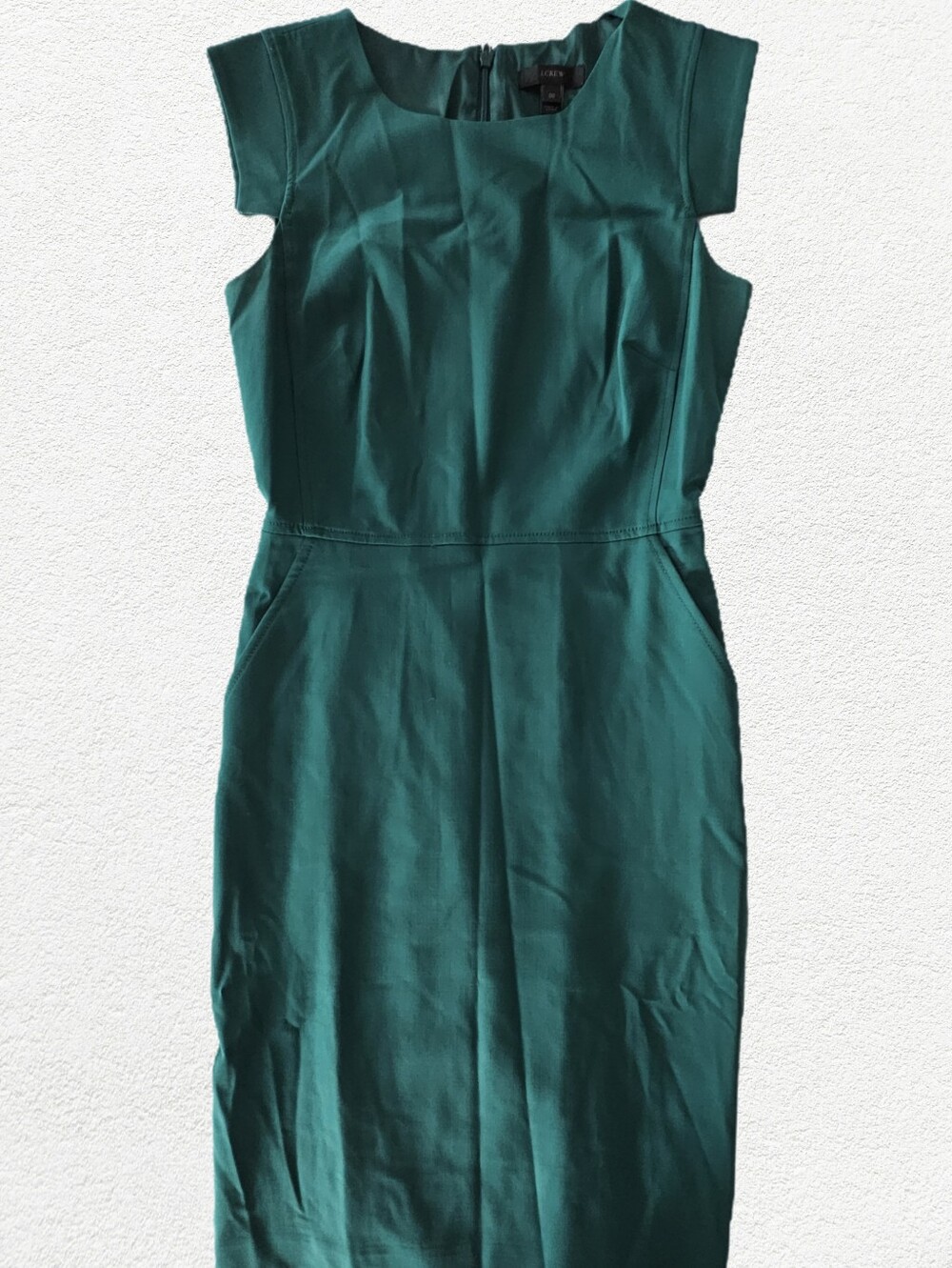 Forest Green Sheath Dress